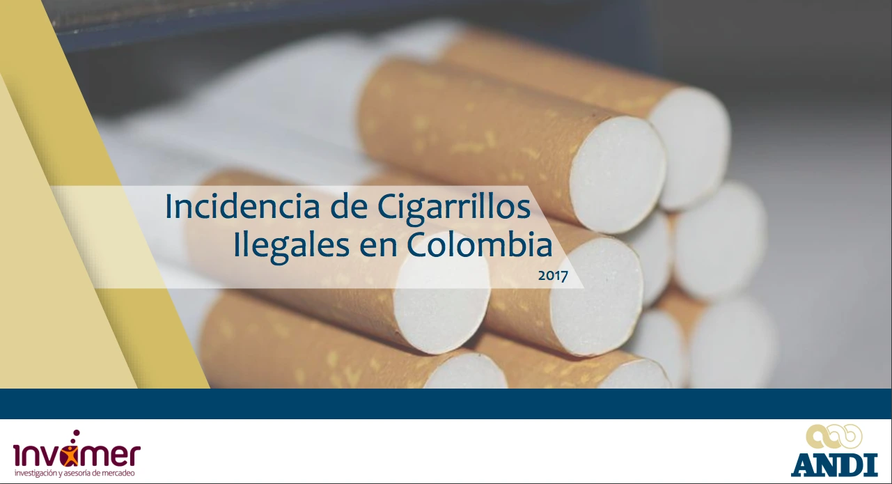 Incidencia de Cigarrillos Ilegales en Colombia (2017) image